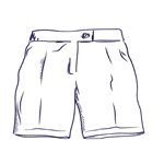 Girls School Shorts