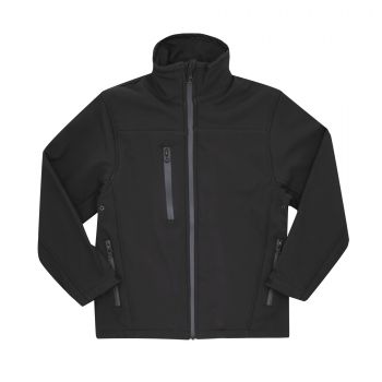 Soft Shell Jacket With Velcro Cuff