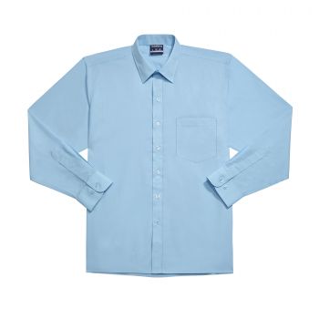 Boys Long Sleeve Basic School Shirt