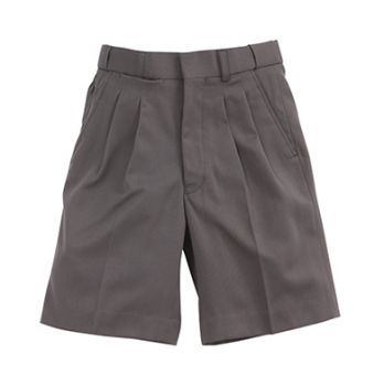 Boys Extendable Gaberdine School Shorts