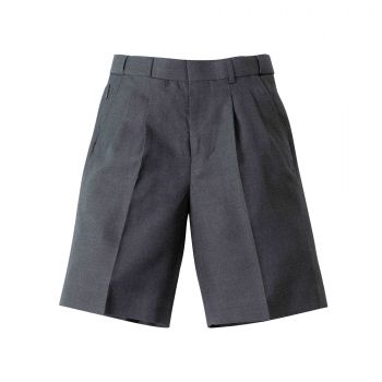 Boys Melange Extendable School Shorts