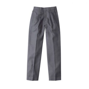Boys Melange Extendable School Pants